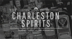 Desktop Screenshot of charlestonspirits.com